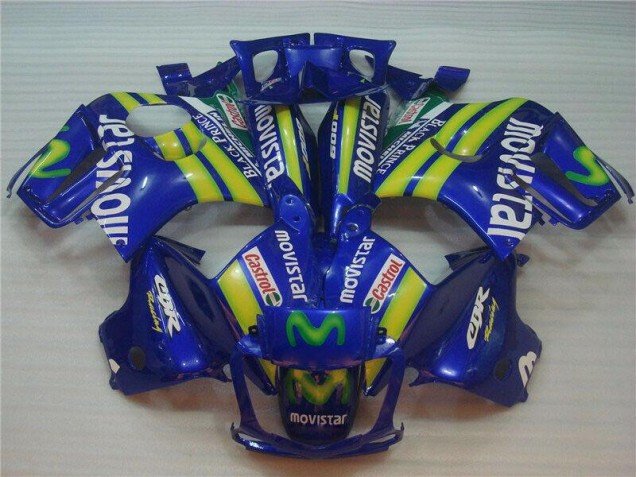 1995-1998 Blue Movistar Castrol Honda CBR600 F3 Motor Bike Fairings