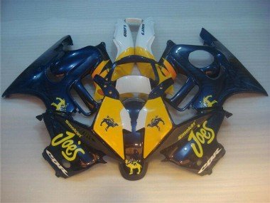 1995-1998 Blue Yellow Joes Honda CBR600 F3 Replacement Motorcycle Fairings