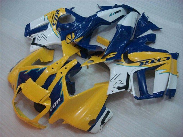 1995-1998 Yellow Honda CBR600 F3 Motorbike Fairing Kits