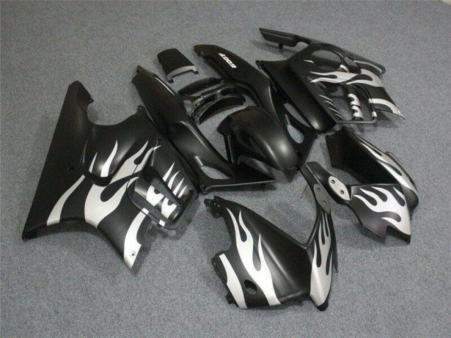 1995-1998 Black White Flame Honda CBR600 F3 Motorbike Fairing