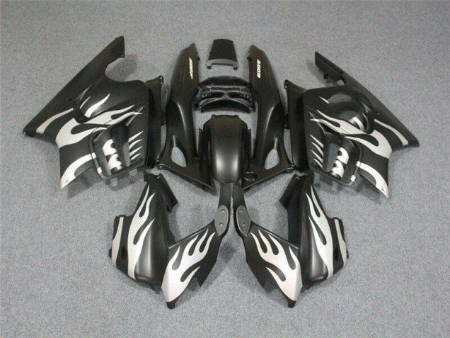 1995-1998 Black White Flame Honda CBR600 F3 Motorbike Fairing