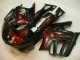 1995-1998 Black Red Flame Honda CBR600 F3 Motorcycle Fairing