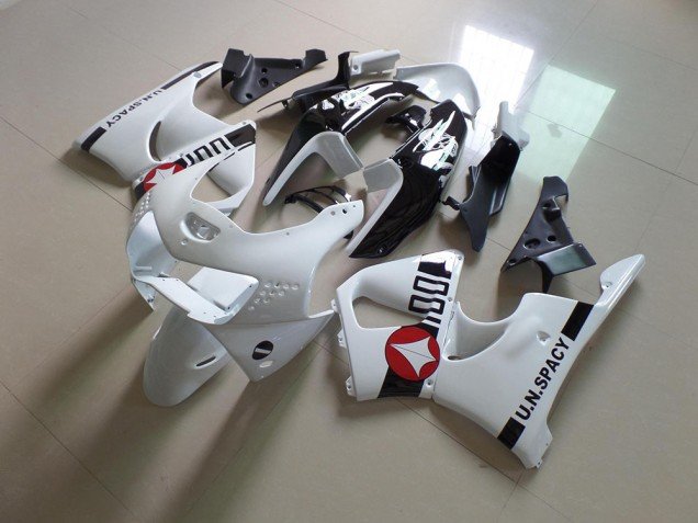 1998-1999 White Skull Honda CBR900RR 919 Motorcycle Fairings