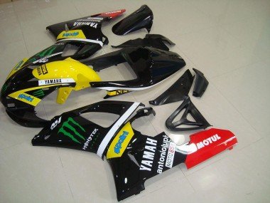 2000-2001 Yellow Monster Yamaha YZF R1 Motorcycle Fairings Kits