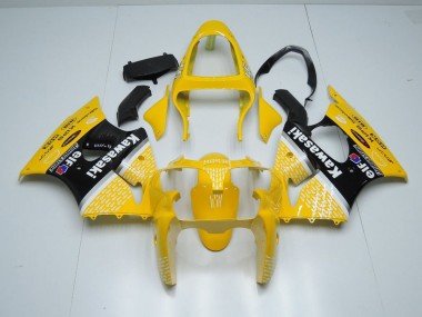 2000-2002 Yellow Arrow Kawasaki ZX6R Motorcylce Fairings