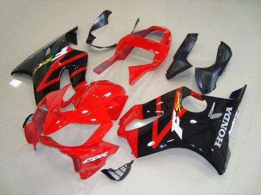 2001-2003 Black Red Honda CBR600 F4i Motorbike Fairing