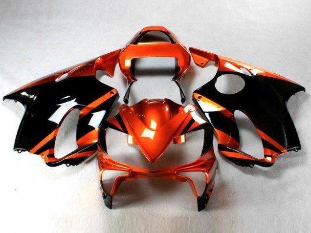 2001-2003 Orange Black Honda CBR600 F4i Bike Fairing