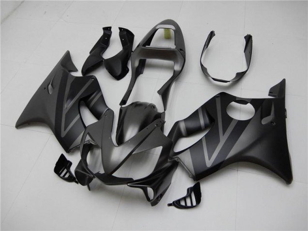 2001-2003 Matte Black Grey Honda CBR600 F4i Replacement Motorcycle Fairings