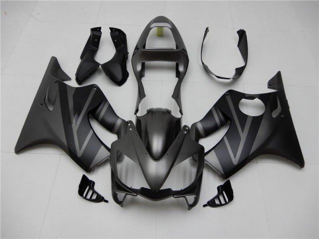 2001-2003 Matte Black Grey Honda CBR600 F4i Replacement Motorcycle Fairings