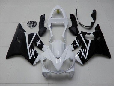 2001-2003 White Black Honda CBR600 F4i Motorcycle Bodywork