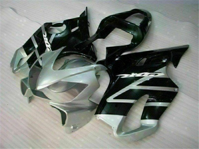 2001-2003 Black Silver Honda CBR600 F4i Motorcycle Fairing