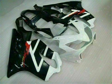 2001-2003 White Black Honda CBR600 F4i Motorcycle Fairing Kits