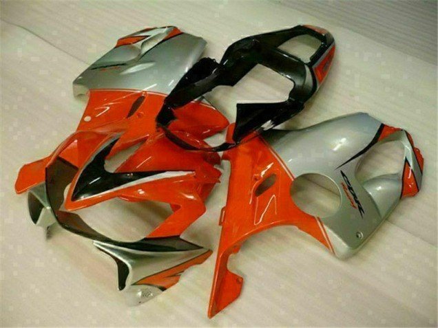 2001-2003 Red Silver Honda CBR600 F4i Motorcycle Fairing Kits