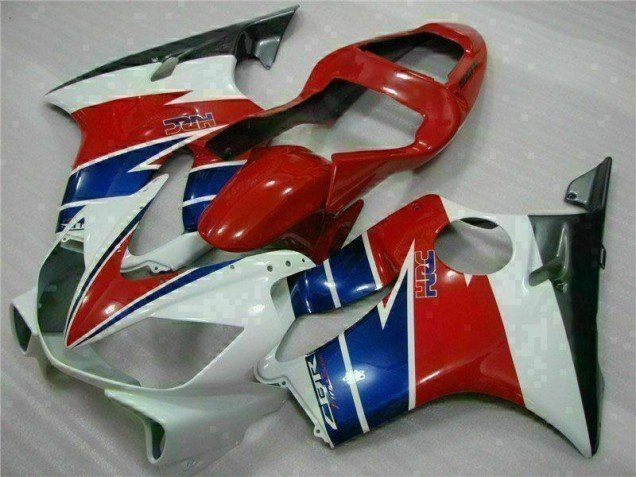 2001-2003 Red White Blue Honda CBR600 F4i Replacement Motorcycle Fairings