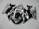 2001-2003 Black Silver Suzuki GSXR 600/750 Motorbike Fairing