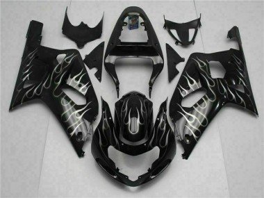 2001-2003 Black Suzuki GSXR 600/750 Bike Fairing