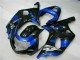 2001-2003 Blue Black Suzuki GSXR 600/750 Bike Fairing Kit