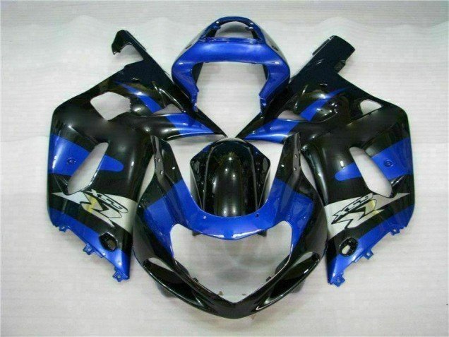 2001-2003 Blue Black Suzuki GSXR 600/750 Bike Fairing Kit