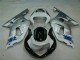 2001-2003 Silver Black Suzuki GSXR 600/750 Motorbike Fairing Kits