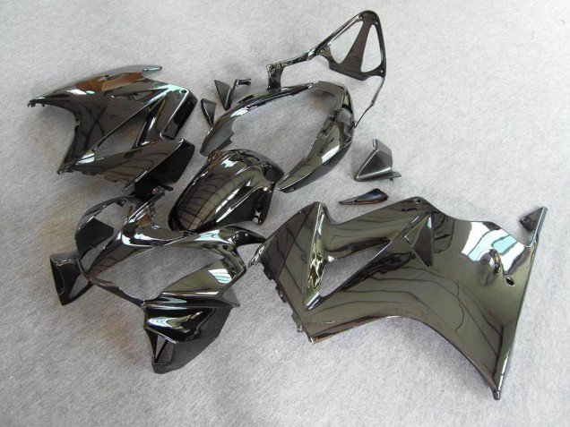 2002-2013 Black Honda VFR800 Motorbike Fairings