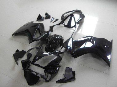 2002-2013 Glossy Black Honda VFR800 Motorcycle Fairing