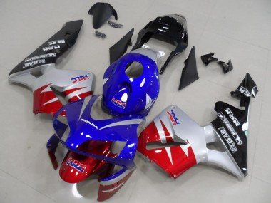 2003-2004 Red Silver Blue Honda CBR600RR Motorcylce Fairings