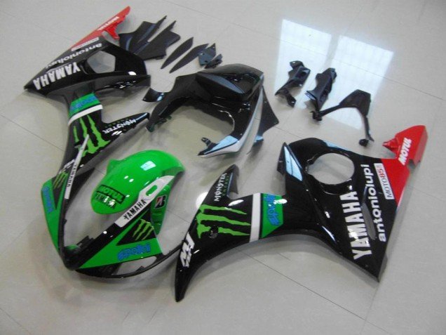 2003-2005 Green Monster Yamaha YZF R6 Replacement Motorcycle Fairings