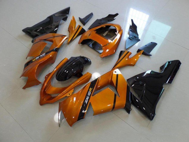 2003-2005 Gold Black Kawasaki ZX10R Bike Fairing