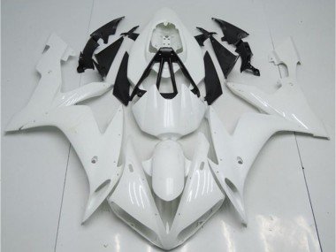 2004-2006 White Yamaha YZF R1 Replacement Motorcycle Fairings