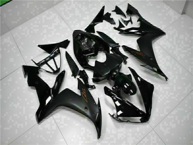 2004-2006 Black Yamaha YZF R1 Motorbike Fairings