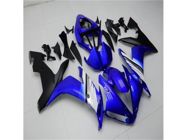 2004-2006 Blue White Black Yamaha YZF R1 Bike Fairings