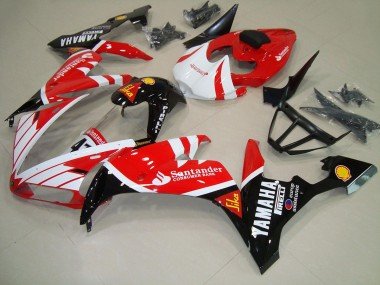 2004-2006 Blue White Red Black Yamaha YZF R1 Moto Fairings