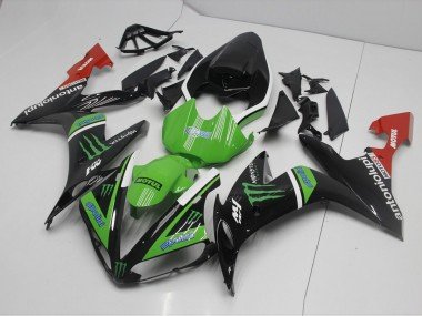 2004-2006 Monster Green Yamaha YZF R1 Motor Fairings