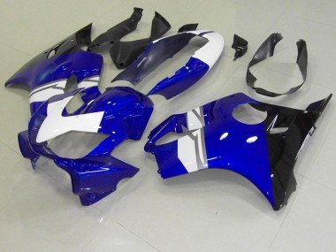 2004-2007 White Blue Black Honda CBR600 F4i Bike Fairing Kit