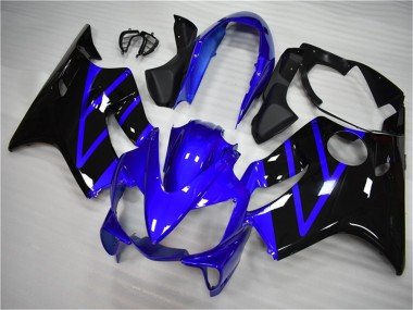 2004-2007 Blue Black Honda CBR600 F4i Motorbike Fairing