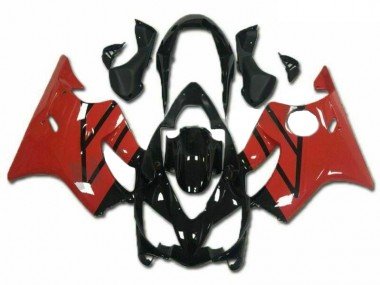 2004-2007 Red Black Honda CBR600 F4i Bike Fairing