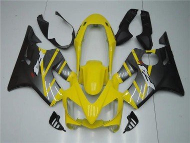 2004-2007 Yellow Grey Honda CBR600 F4i Bike Fairing Kit