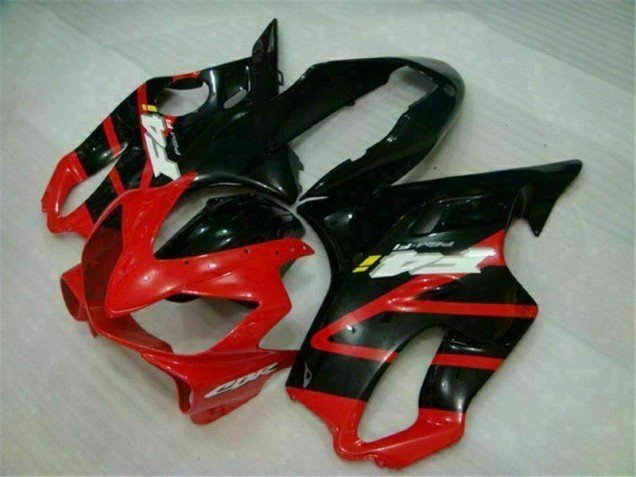 2004-2007 Red Black Honda CBR600 F4i Motorcycle Fairings Kits