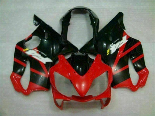 2004-2007 Red Black Honda CBR600 F4i Motorcycle Fairings Kits