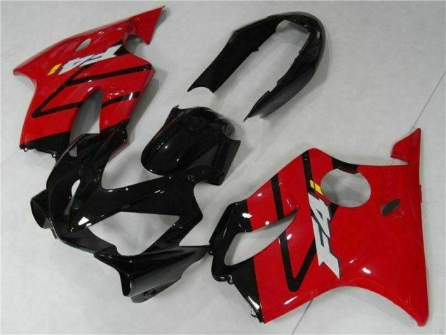 2004-2007 Red Black Honda CBR600 F4i Moto Fairings