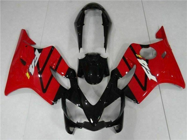 2004-2007 Red Black Honda CBR600 F4i Moto Fairings