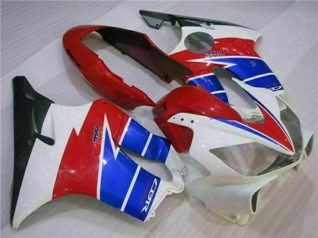 2004-2007 White Red Honda CBR600 F4i Motorcyle Fairings