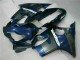 2004-2007 Blue Silver Honda CBR600 F4i Motorcycle Fairings Kit