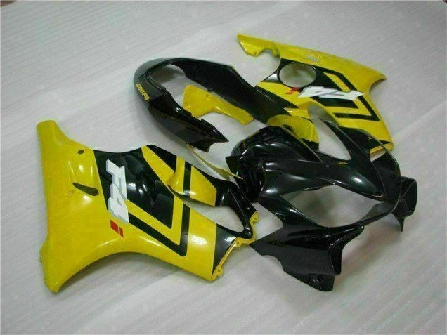 2004-2007 Yellow Honda CBR600 F4i Motorcylce Fairings