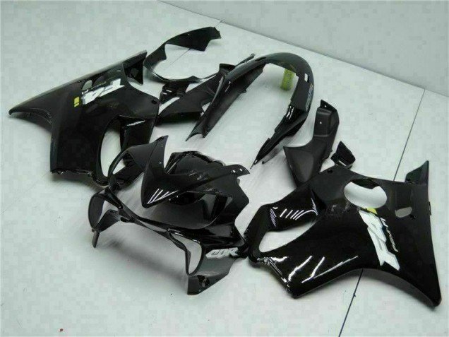 2004-2007 Glossy Black Honda CBR600 F4i Motorcycle Fairing Kits