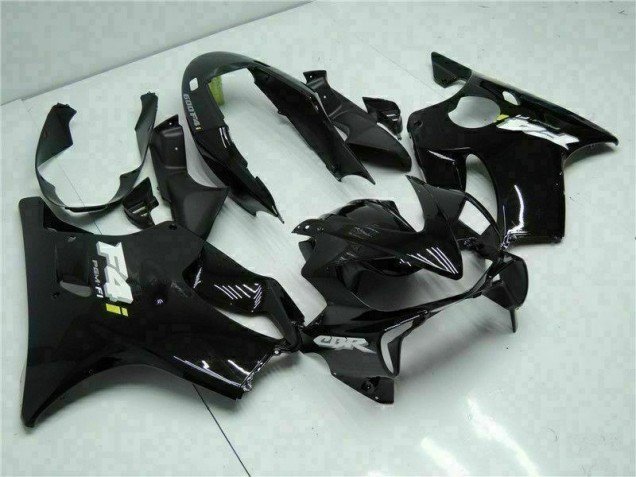 2004-2007 Glossy Black Honda CBR600 F4i Motorcycle Fairing Kits