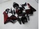 2005-2006 Red Flame Black Honda CBR600RR Bike Fairings