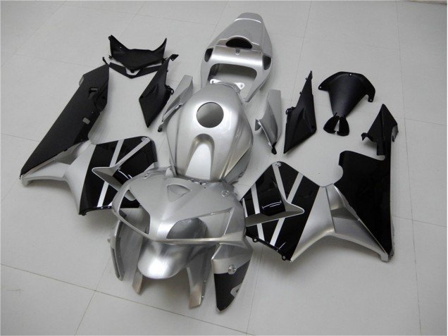 2005-2006 Silver Black Honda CBR600RR Motor Bike Fairings