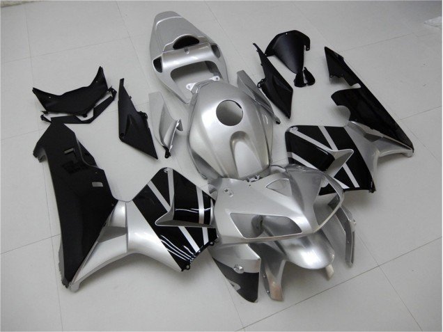 2005-2006 Silver Black Honda CBR600RR Motor Bike Fairings