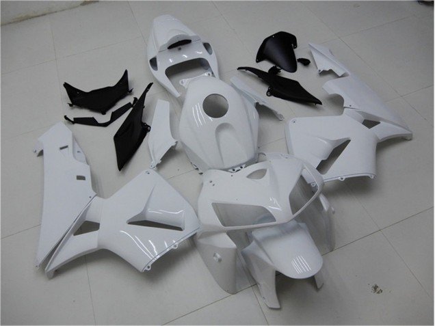 2005-2006 Glossy White Honda CBR600RR Replacement Motorcycle Fairings